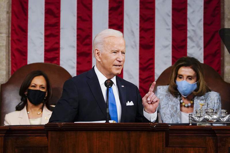 More perilous phase ahead for Biden after his 1st 100 days