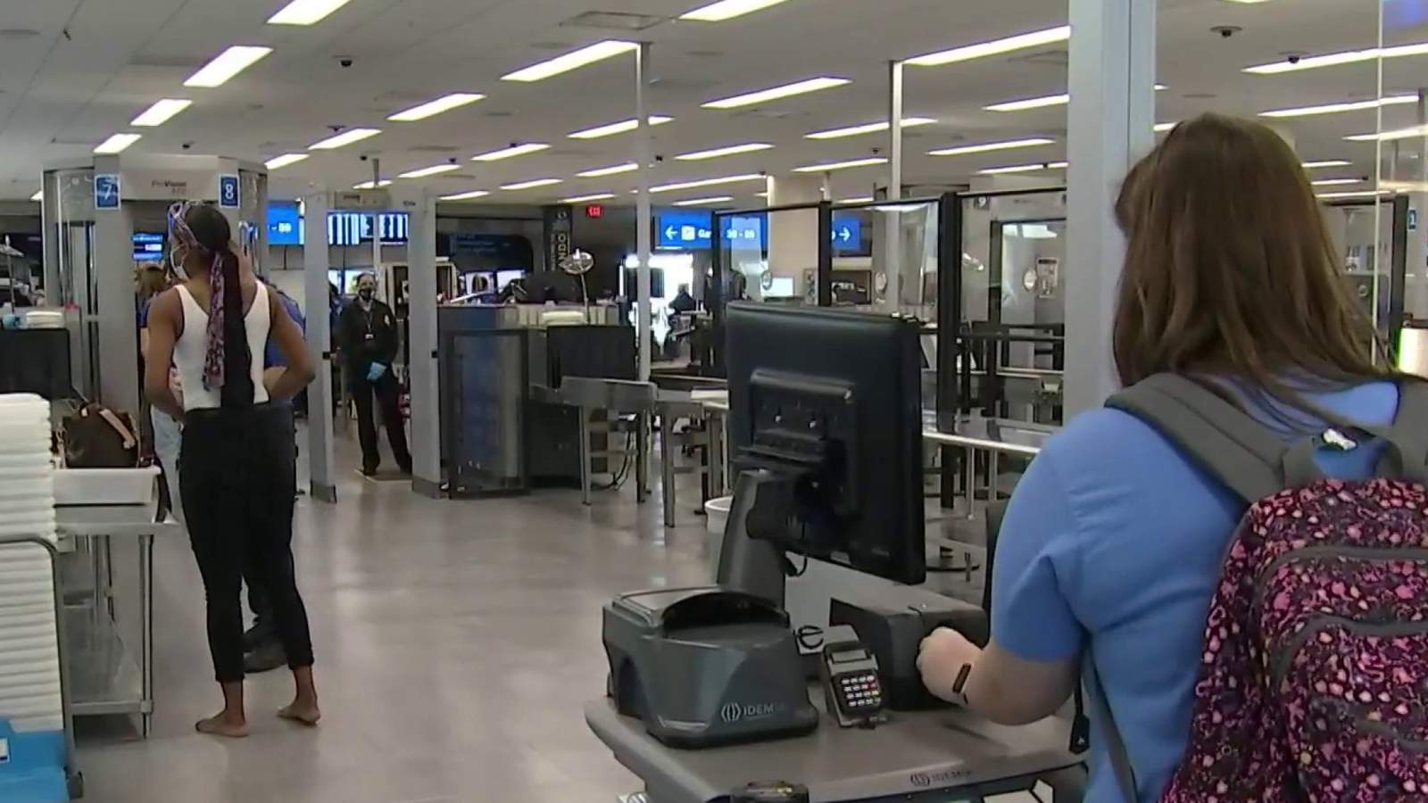 Orlando International Airport debuts new TSA security equipment for coronavirus