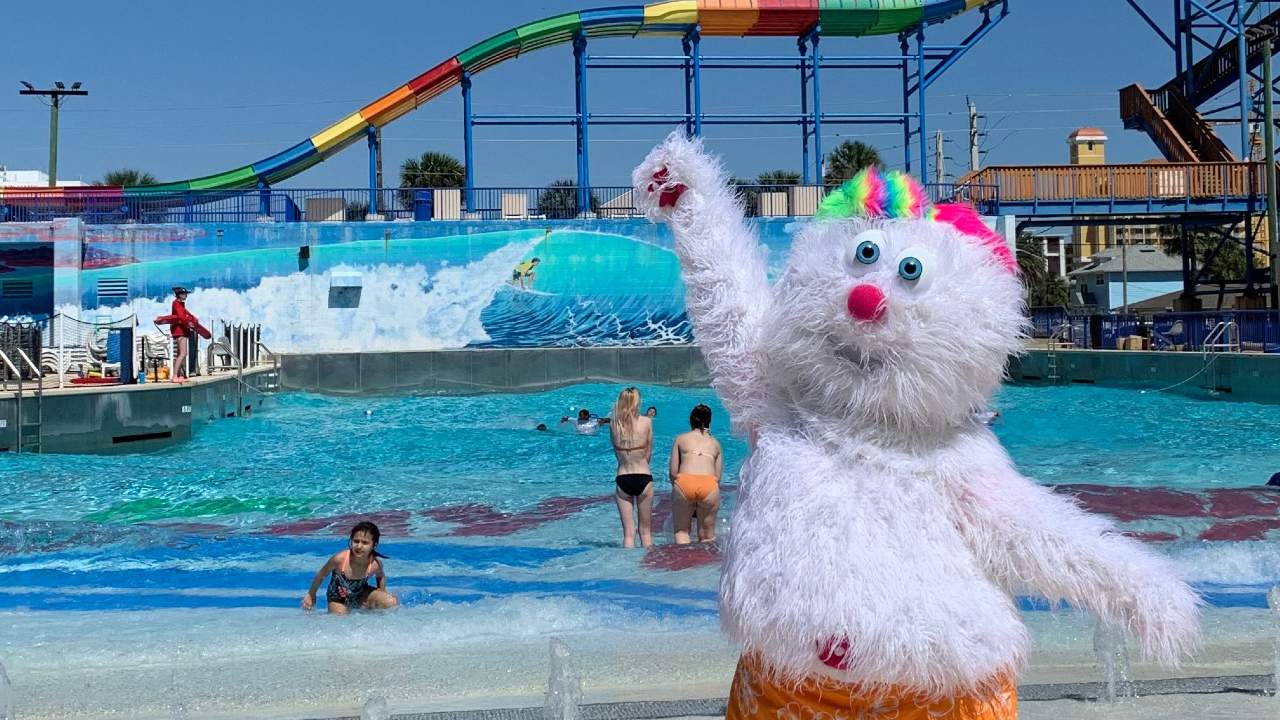 Meet ‘Sunny,’ Daytona Lagoon’s newest yeti mascot