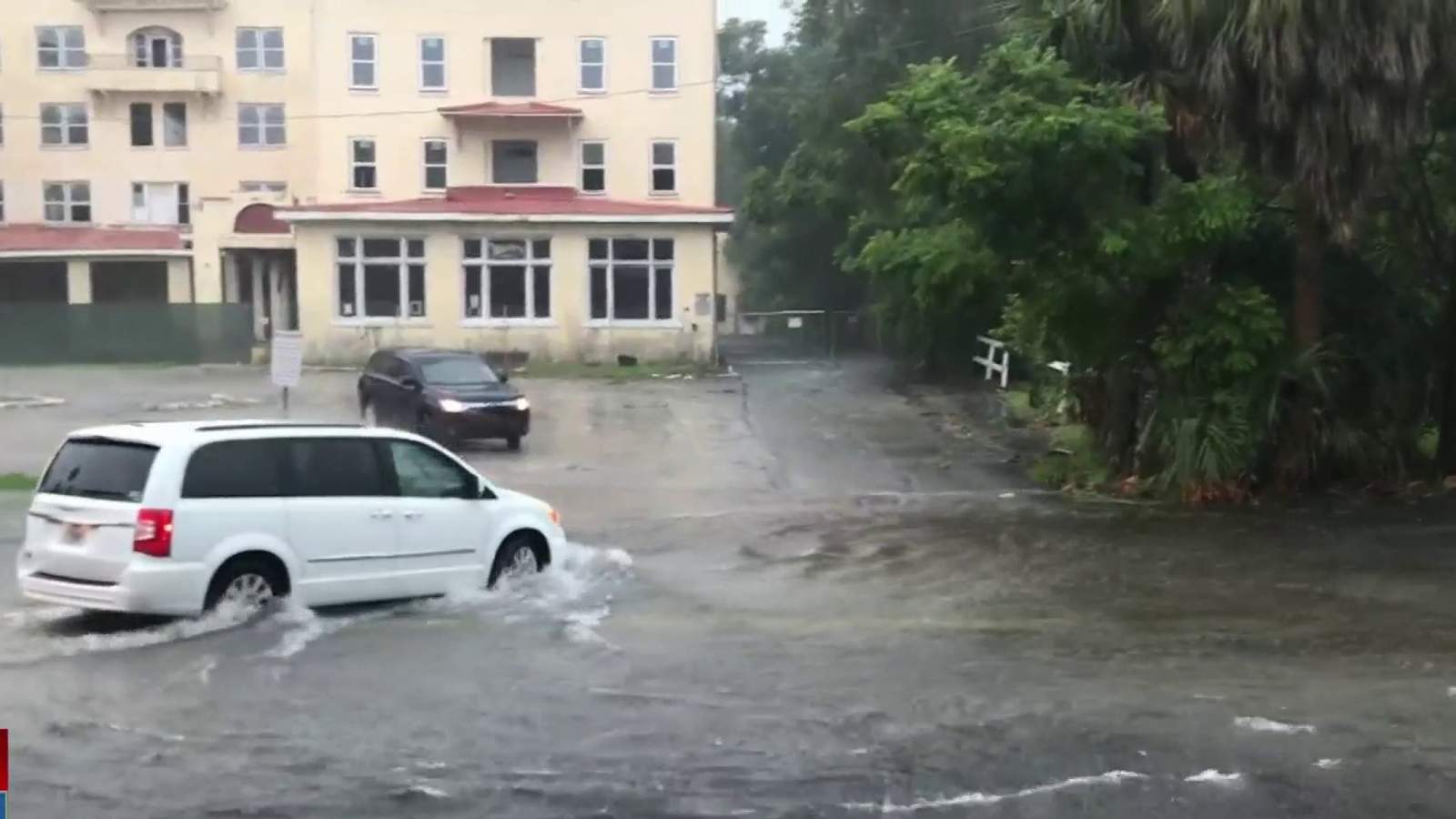 Waterlogged roads in Volusia County close as Eta expected threaten more flooding prone areas