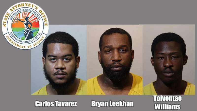 Grand jury indicts 3 men on murder charges in separate Seminole County cases