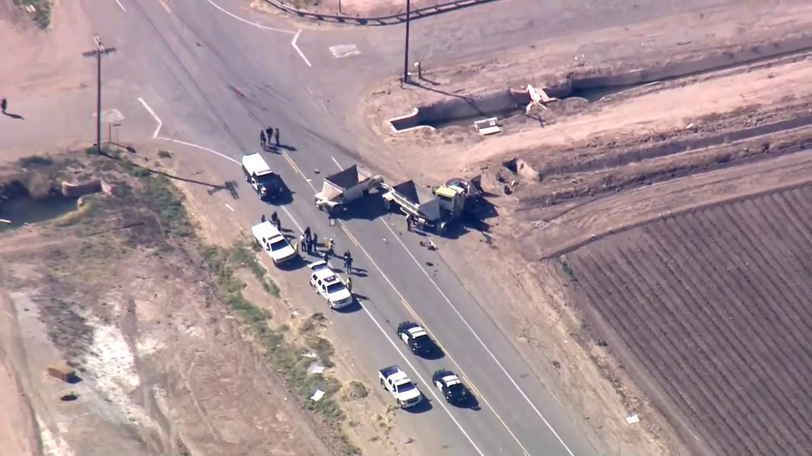 California crash kills 13 of 25 people crammed into SUV