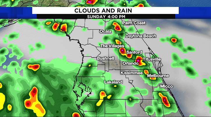 Tropical Storm Sally to bring more rounds of heavy rain to Central Florida