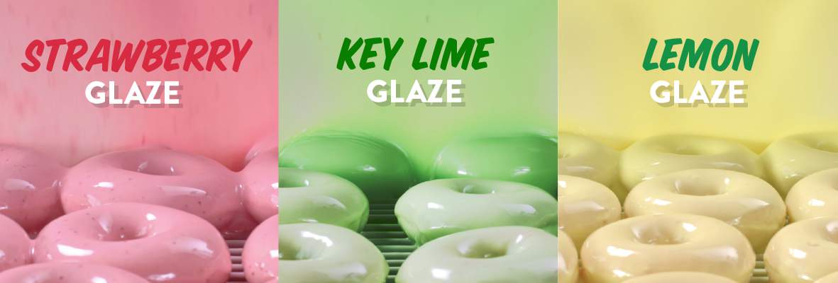 Krispy Kreme launches fruit-flavored glazed doughnuts for limited time