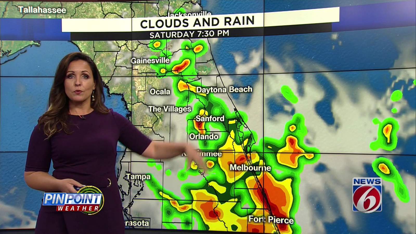 Strong storms rip through Central Florida