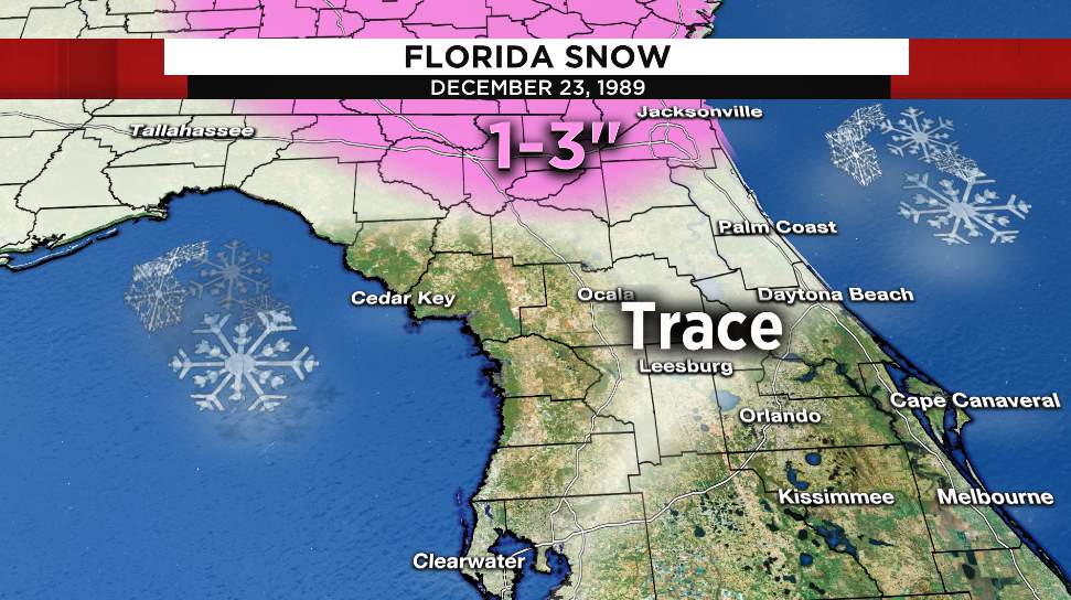 Real snow for Christmas in Central Florida? It happened 30 years ago today