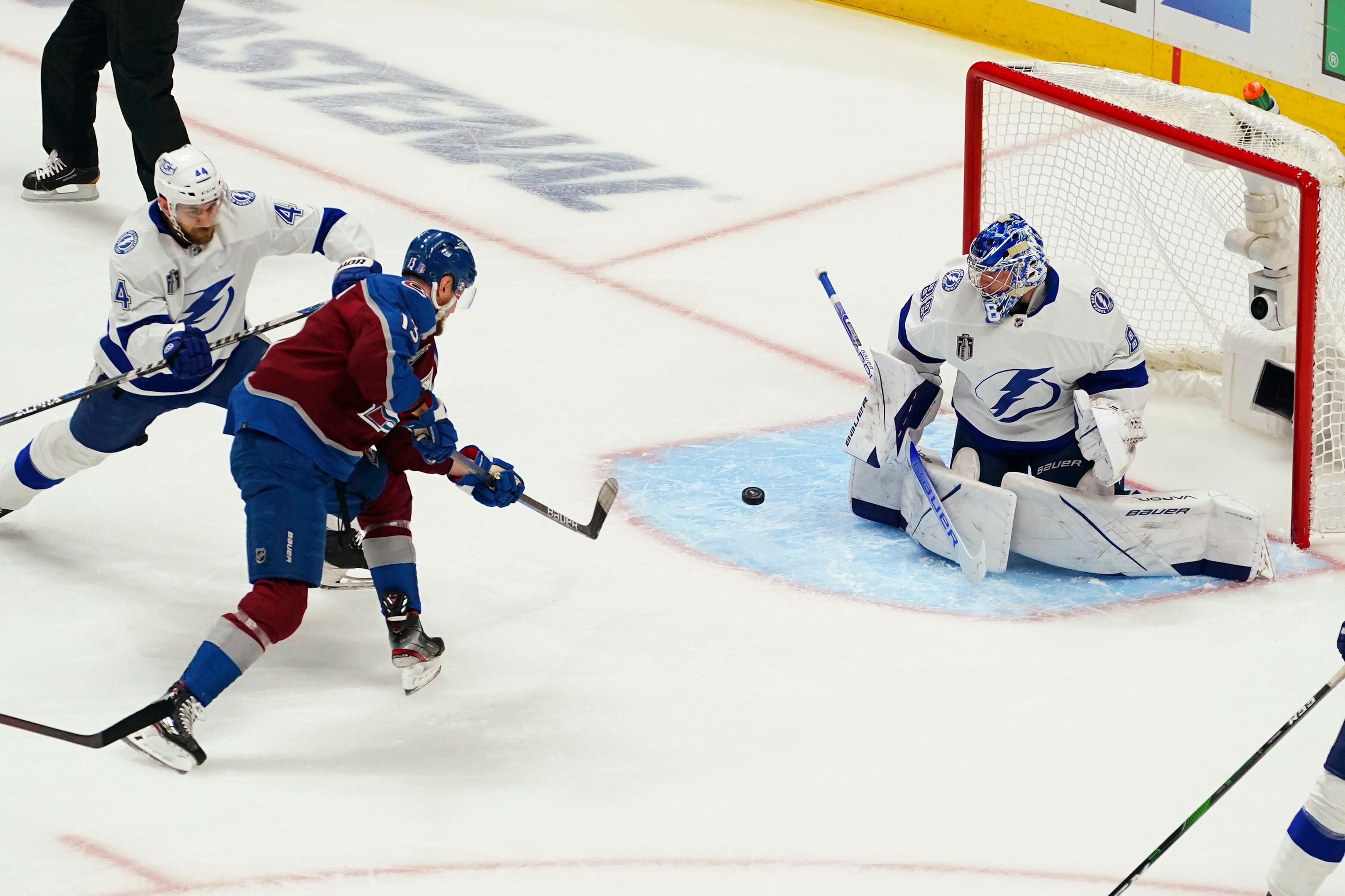 Out to dry': NHL champion Lightning in 2-0 hole to Avs - Seattle