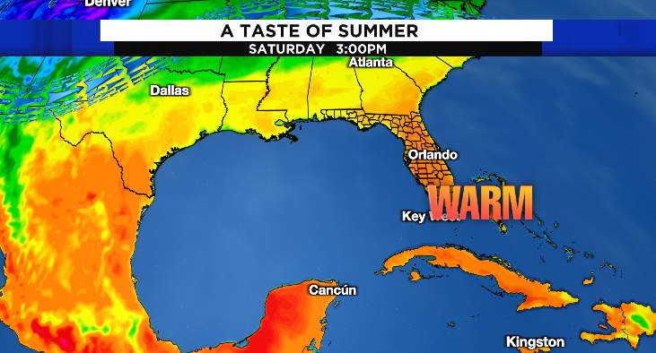 Flirting with the 90s: Get ready for hot weather for your weekend plans