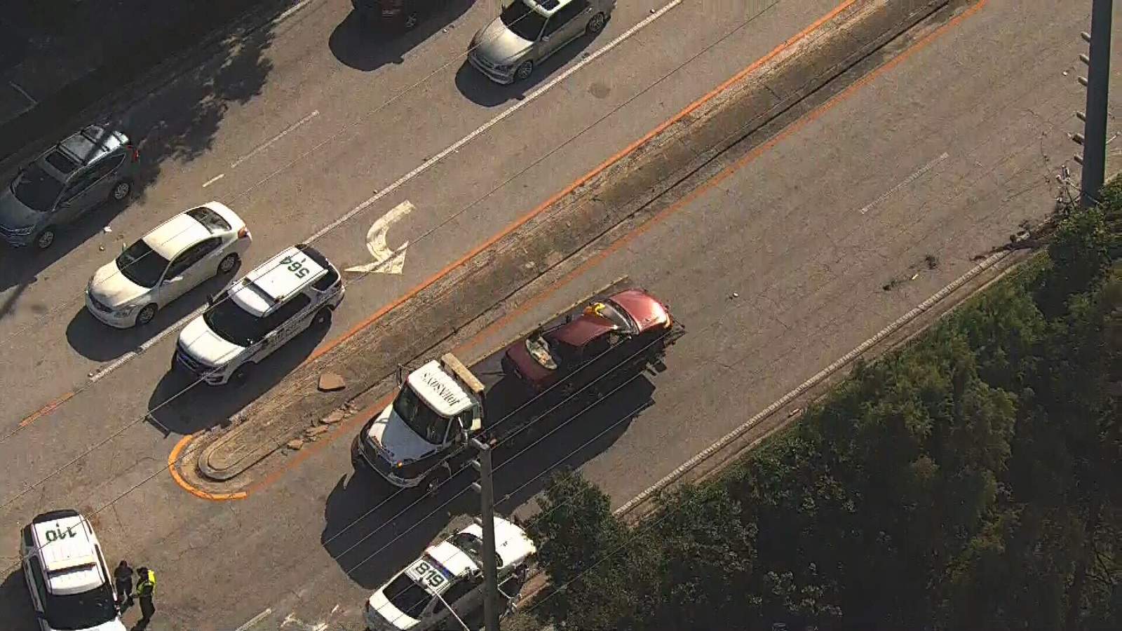 Deputy uninjured after crash on Michigan Street in Orlando