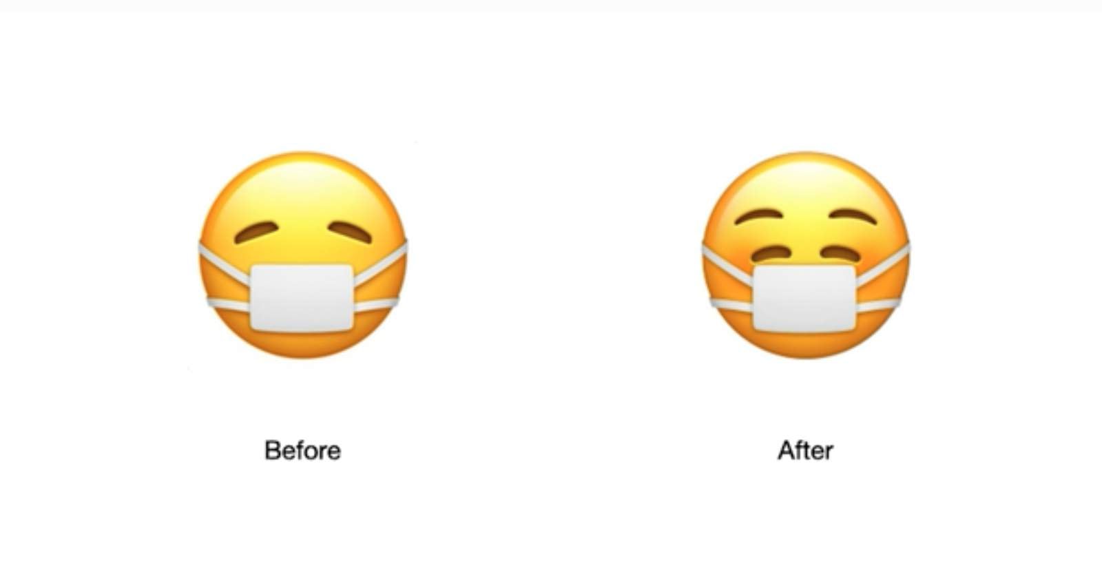 Apple’s new mask wearing emoji has hidden smile