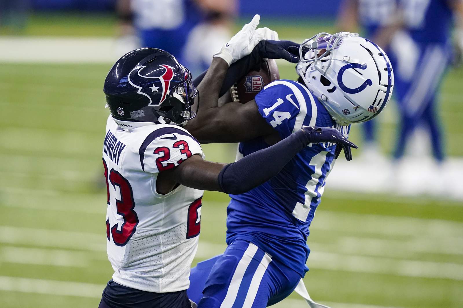Colts recover another late fumble, beat Texans 27-20