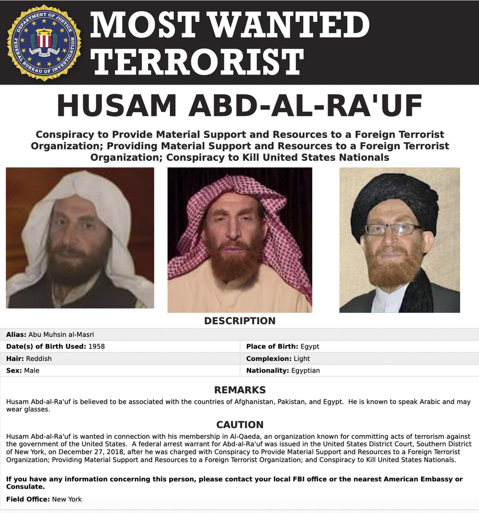 Afghanistan claims killing an al-Qaida leader wanted by FBI