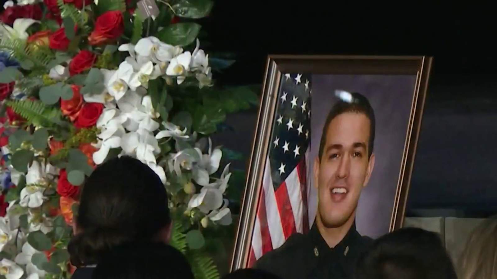 ‘I lost an entire future:’ Fallen Officer Kevin Valencia’s widow stays strong for young sons