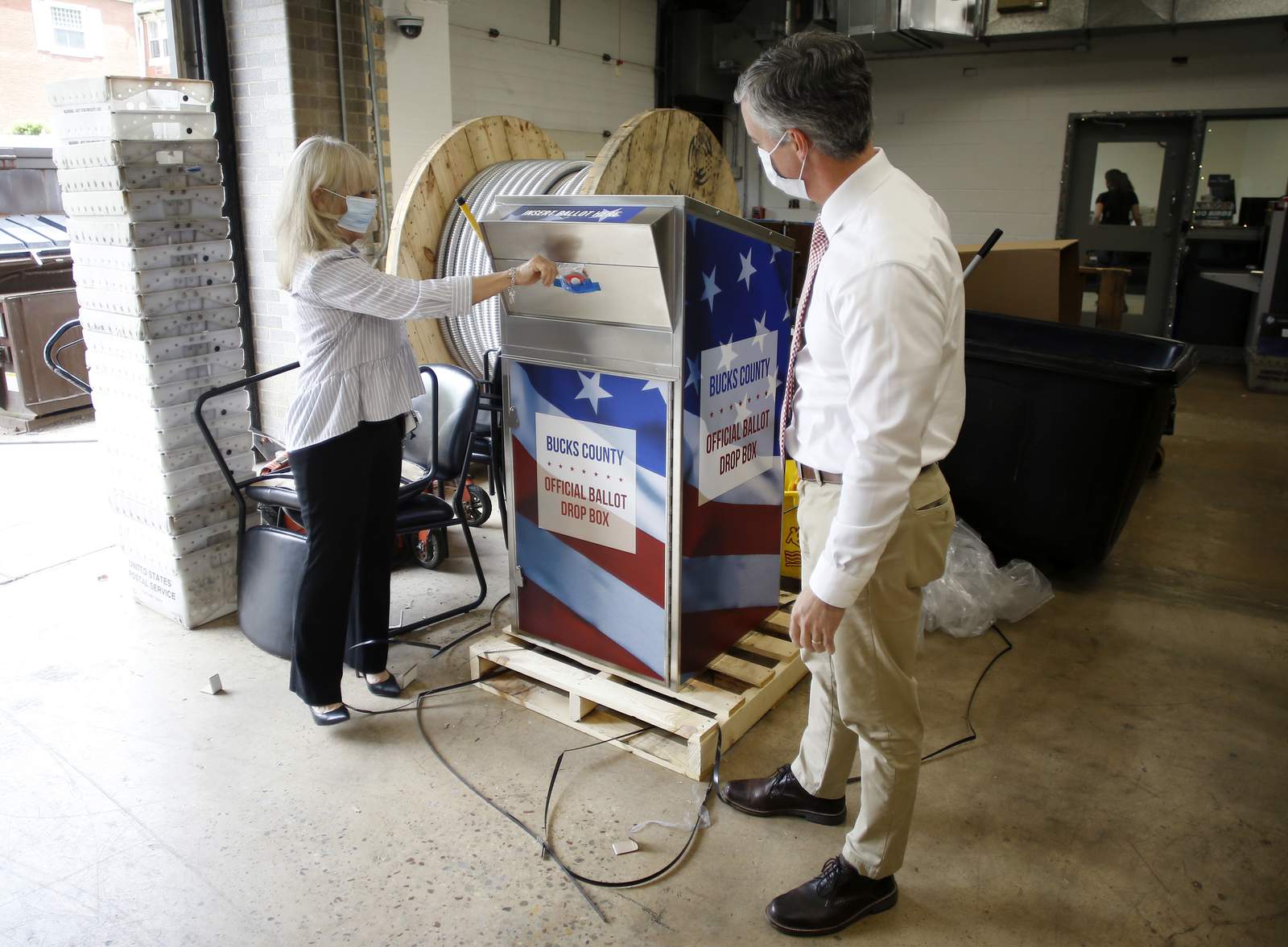 Ballot drop boxes seen as a way to bypass the post office