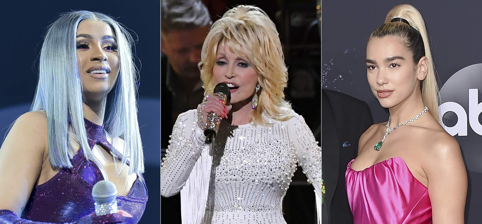 Cardi B, Dolly Parton, Dua Lipa to be honored by Billboard