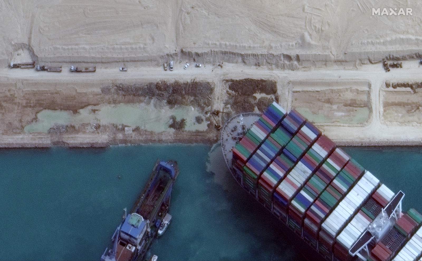 Suez Canal blockage adds to pressure points in global trade