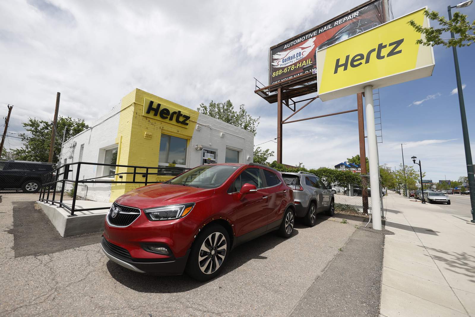 Hertz rental car files for bankruptcy