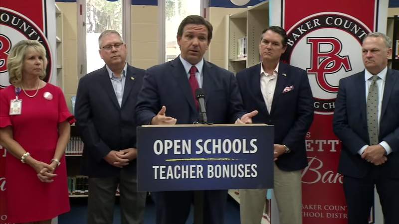 ‘Backbone of society:’ Florida principals, classroom teachers to receive $1,000 bonus