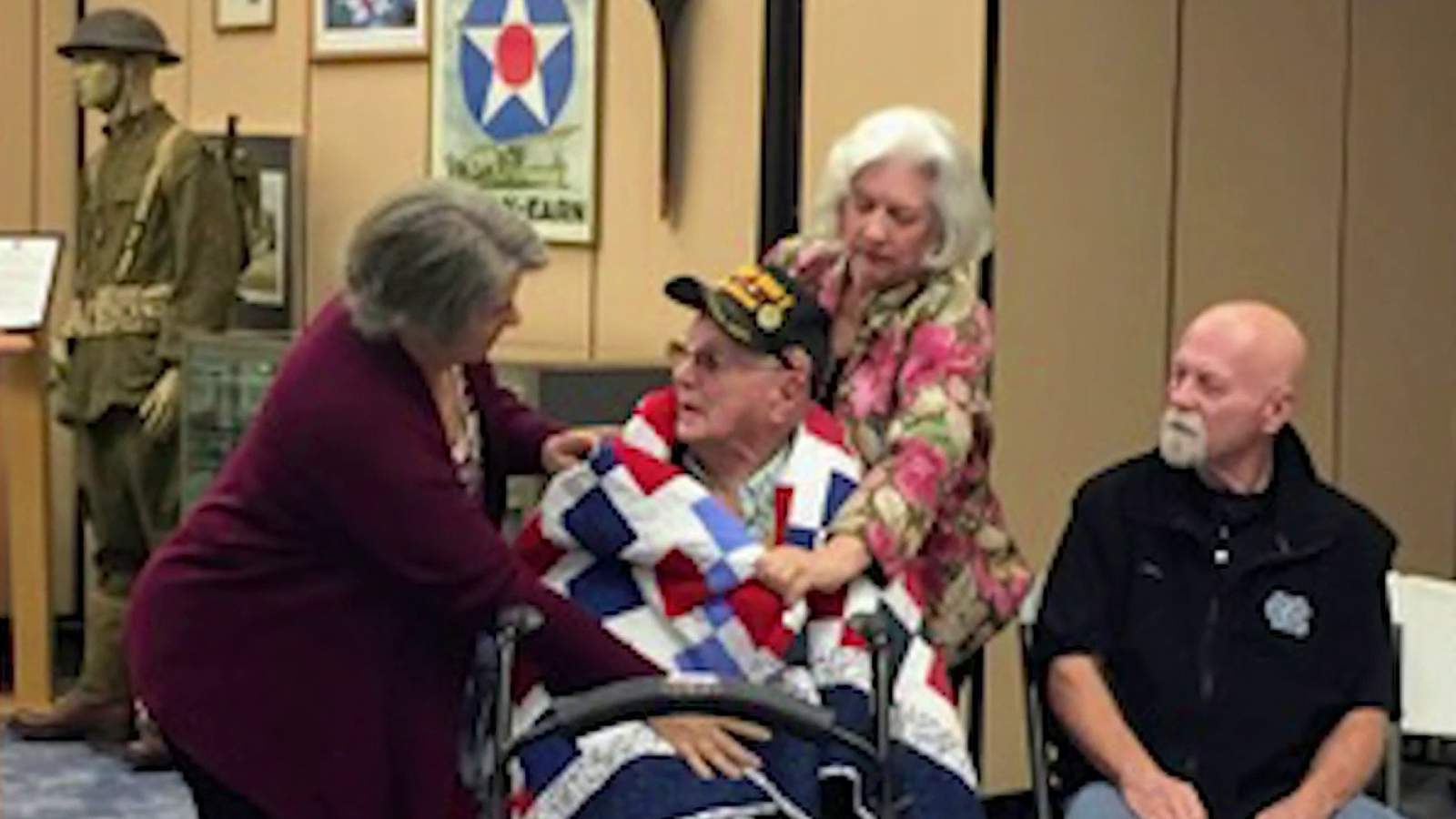 Group sews Quilts of Valor to honor Central Florida veterans