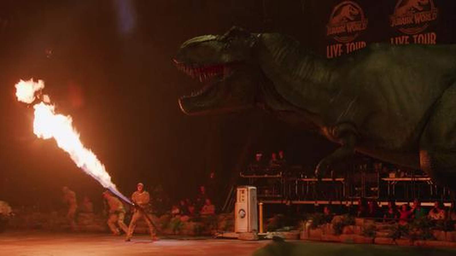 ‘It was nuts:’ ‘Jurassic World Live Tour’ actors speak about new show making grand entrance in Orlando