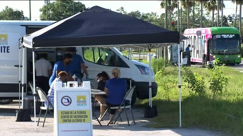 Seminole County partners with Lynx to host mobile vaccine clinic