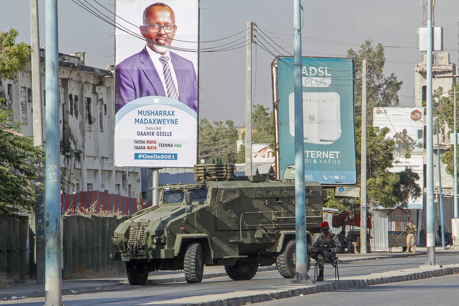 Doctor says 5 killed in Somalia's election-related violence
