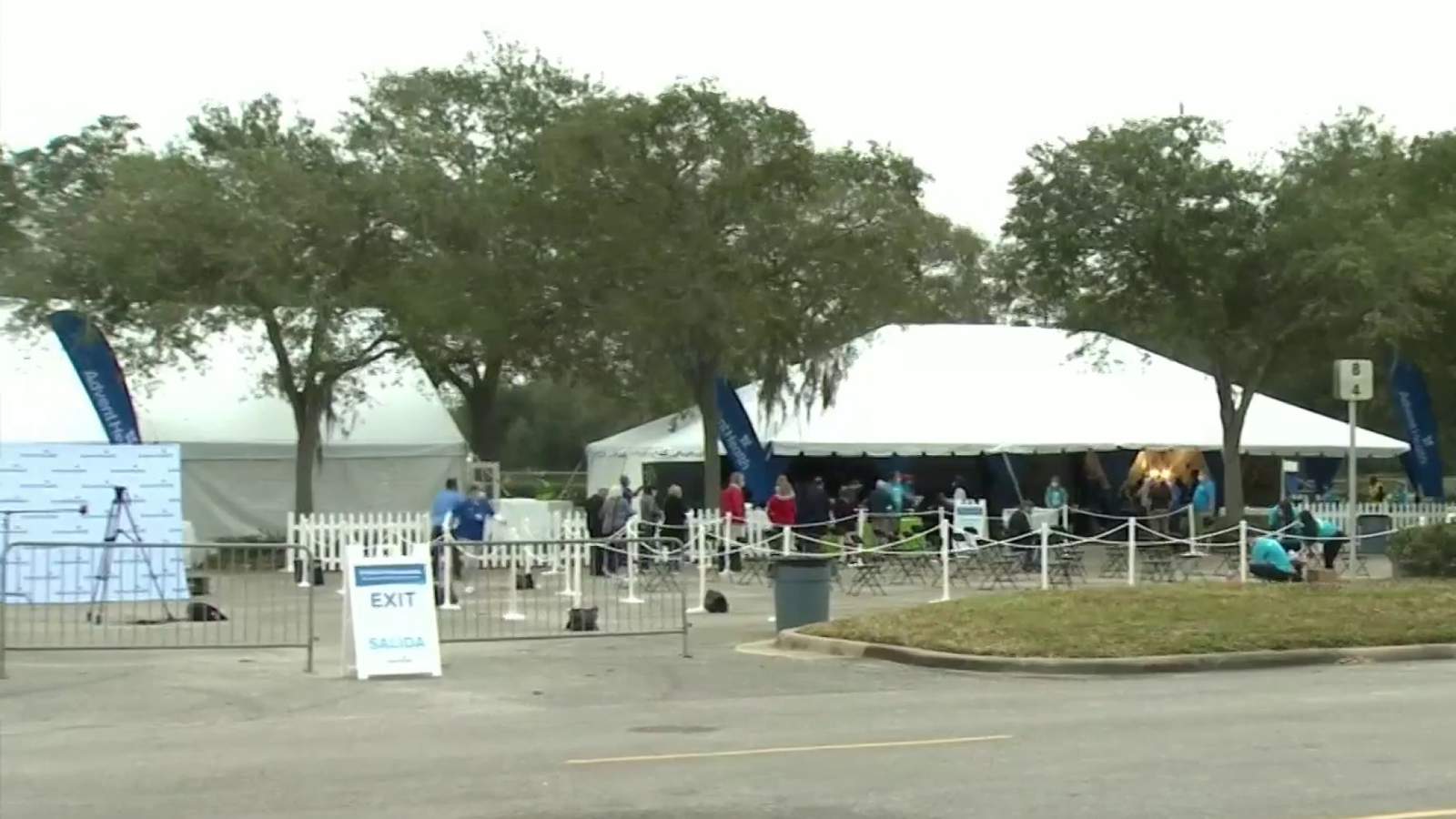AdventHealth opens first community vaccination site near Orlando International Airport