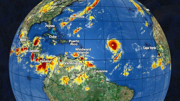 Tropics: Larry now a category 3 hurricane, another area to watch in the Gulf