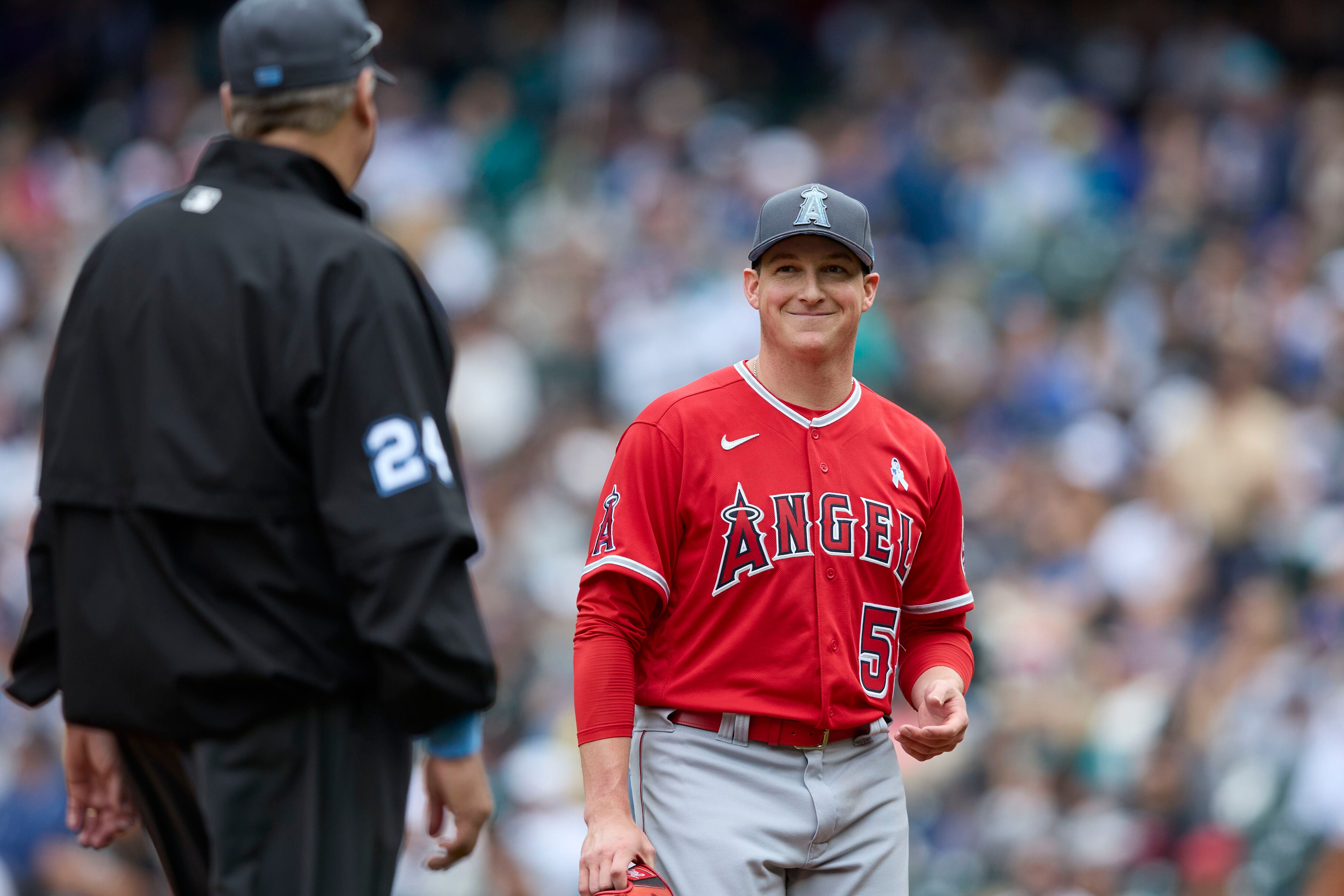 Trout hits 5th HR in 5-game series, Angels beat Mariners
