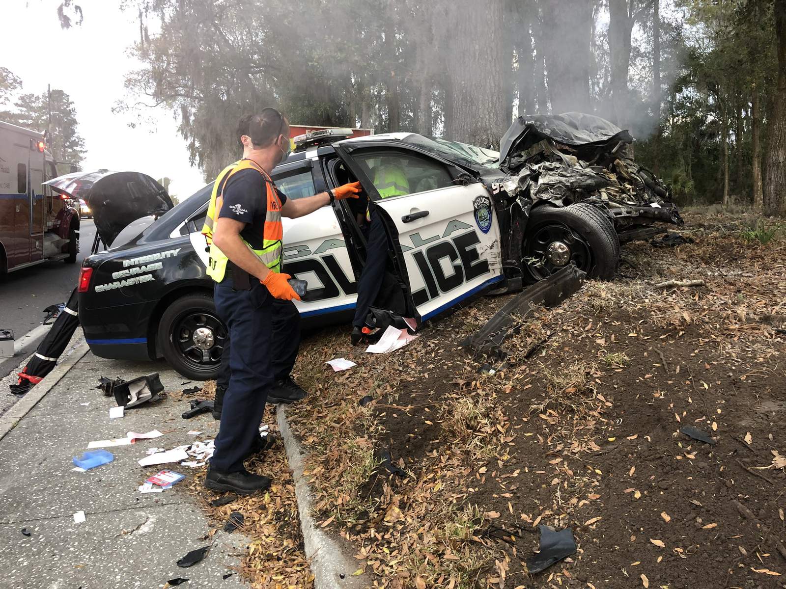 Ocala officer-involved in serious crash, police say