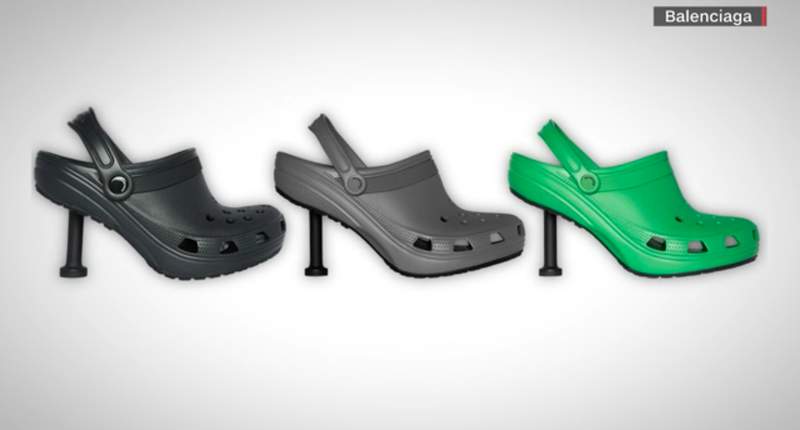 ‘Nerdy chic:’ Luxury designer puts heel on comfy Crocs