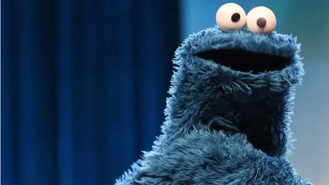 Wait until you see this viral video that shows Cookie Monster inside a rock