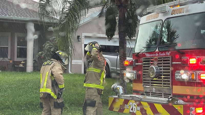 Home in Cocoa struck by lightning, authorities say
