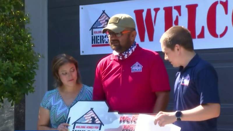 Iraq war veteran receives mortgage-free home ahead of Memorial Day