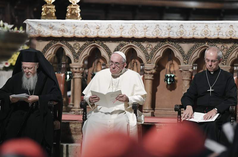 Pope, patriarch, Canterbury archbishop make climate appeal