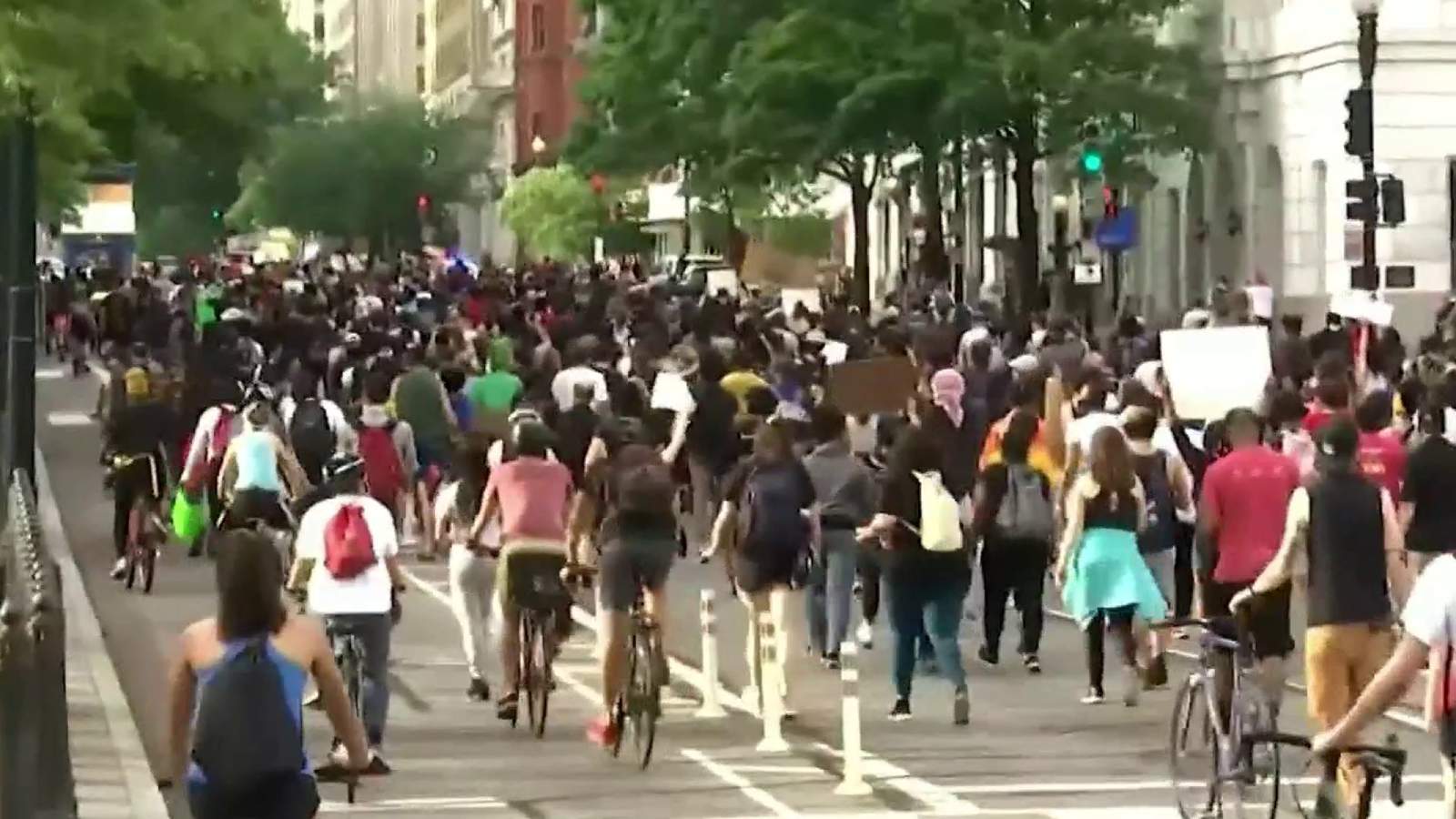 Protests, some violent, spread in wake of George Floyd death