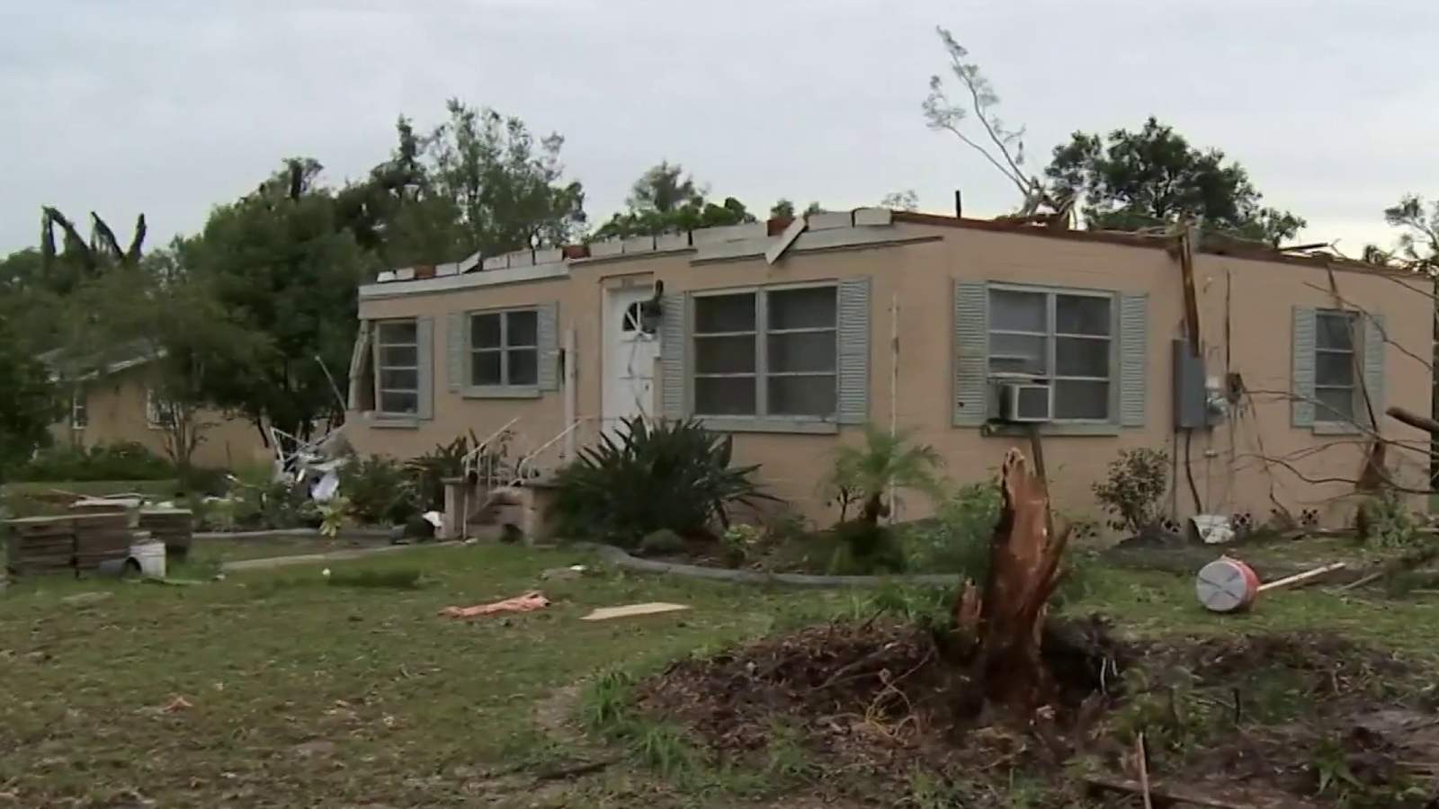 National Weather Services confirms an EF-2 tornado in Deland