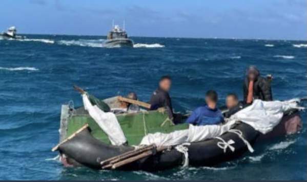 5 rescued off Florida after 16 days at sea on man-made raft
