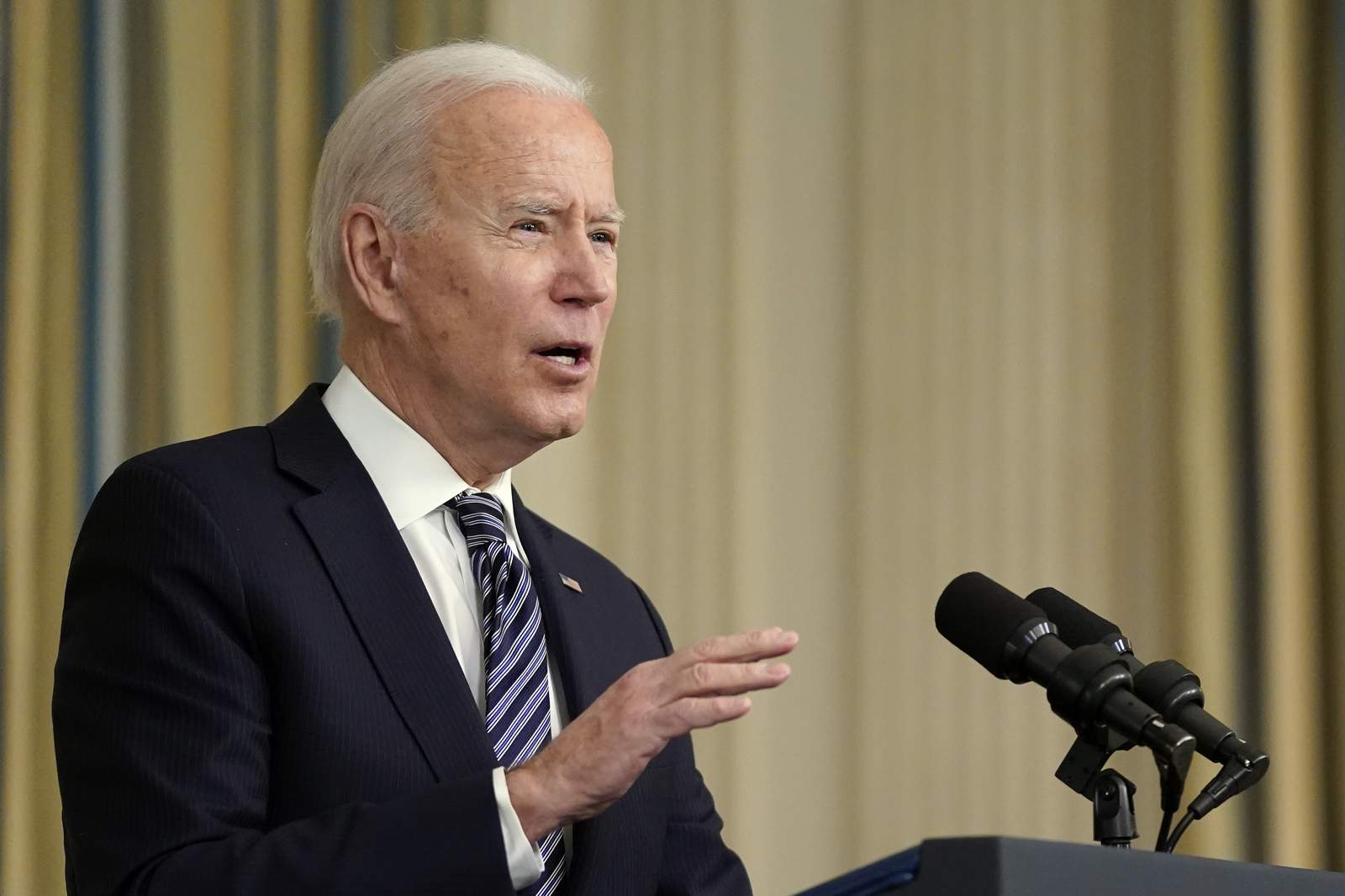 President Biden, others promote $1,400 direct payments in coronavirus relief plan