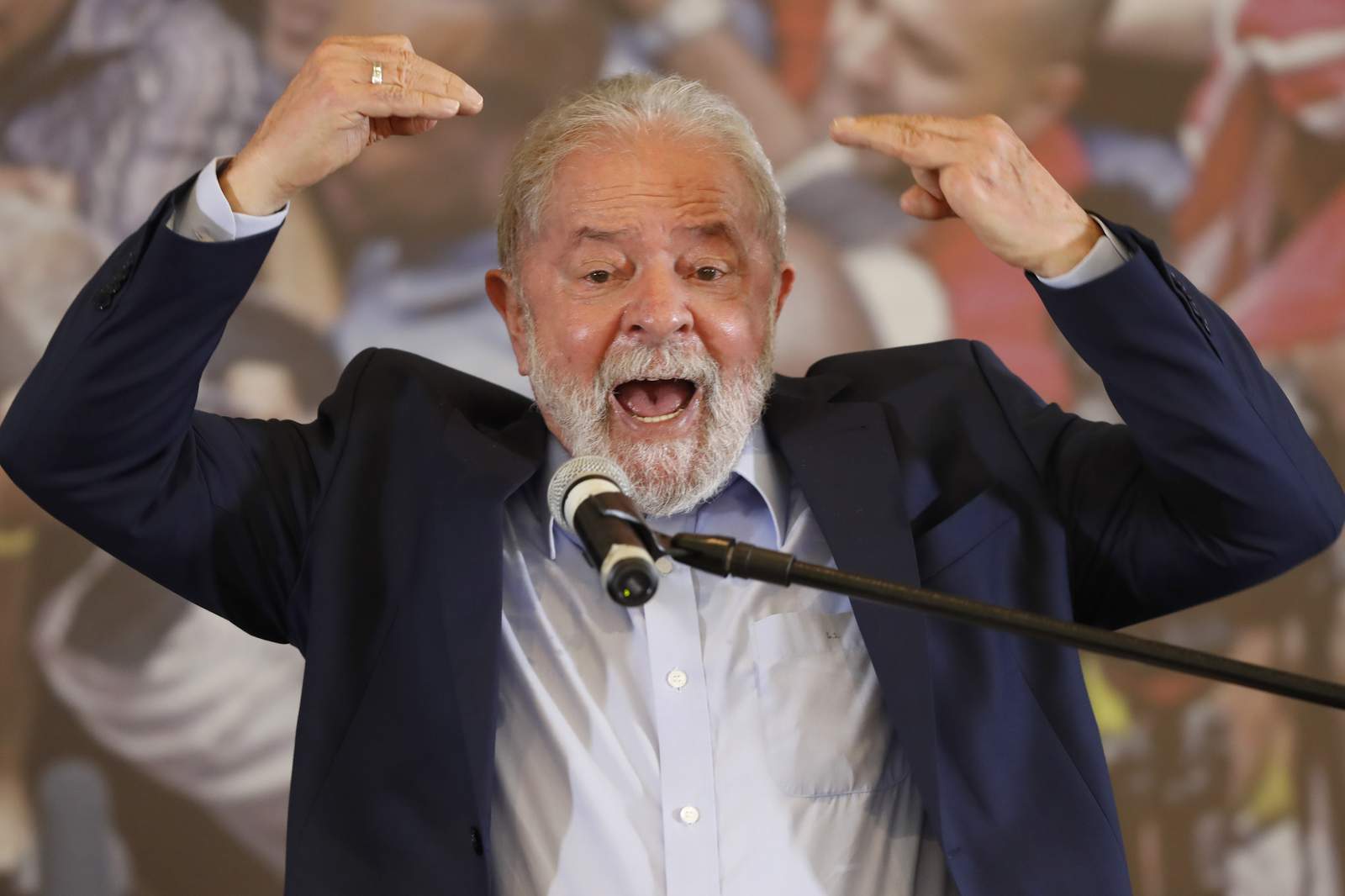 Brazil's 'Lula' slams Bolsonaro, avoids comment on a new run