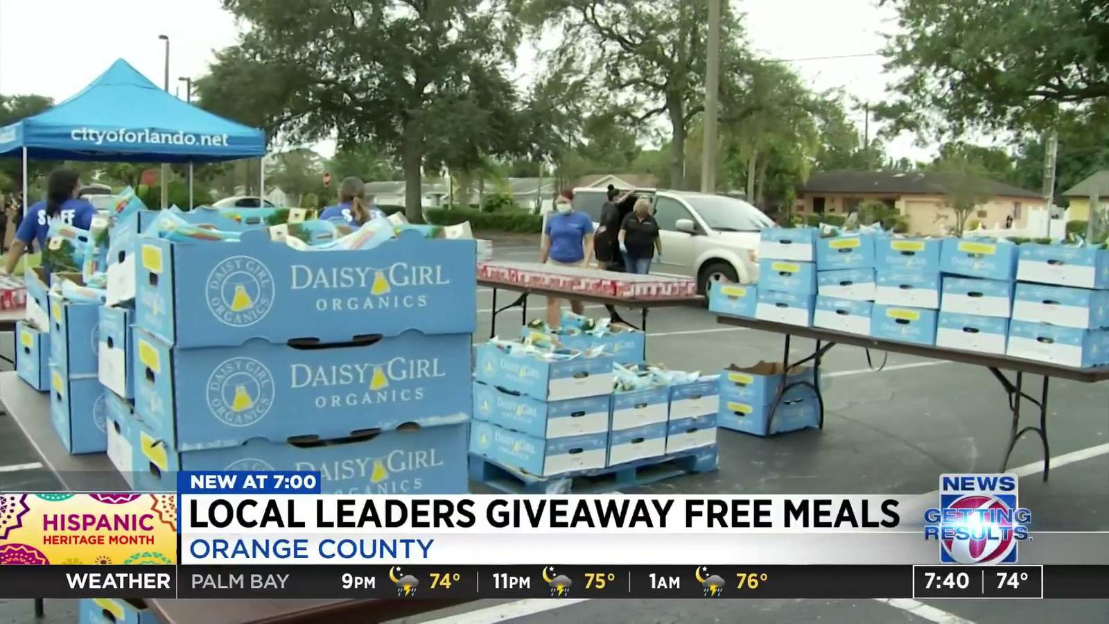 City leaders feed 180 Orlando families struggling during COVID-19 pandemic