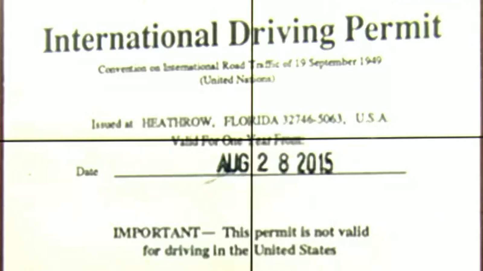 Ask Trooper Steve: What is an International Driving Permit?