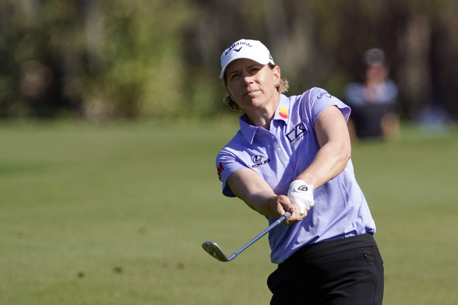 Sorenstam returns with a lot more stress and fewer birdies