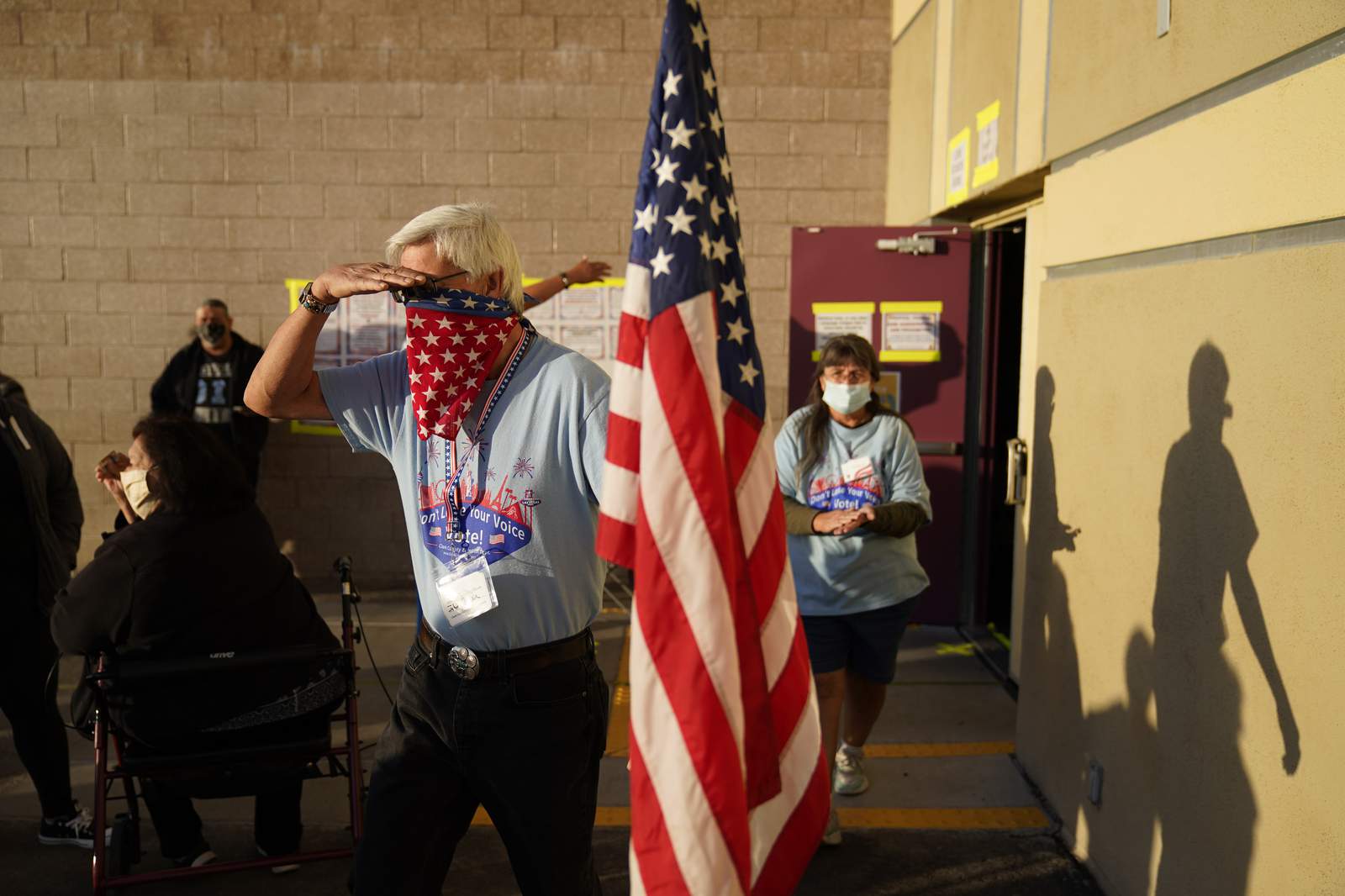 These 9 snap shots give a different view of Election Day across the nation