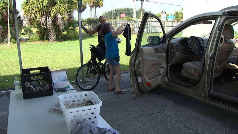 Homeless outreach offers showers, food and a chance to be seen