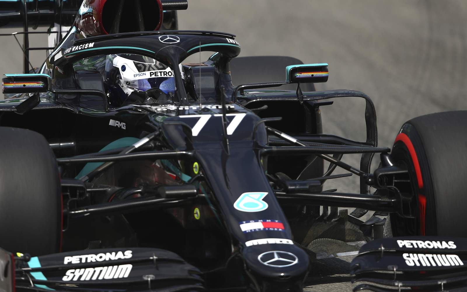 Spanish GP: Bottas fastest ahead of Hamilton in 1st practice
