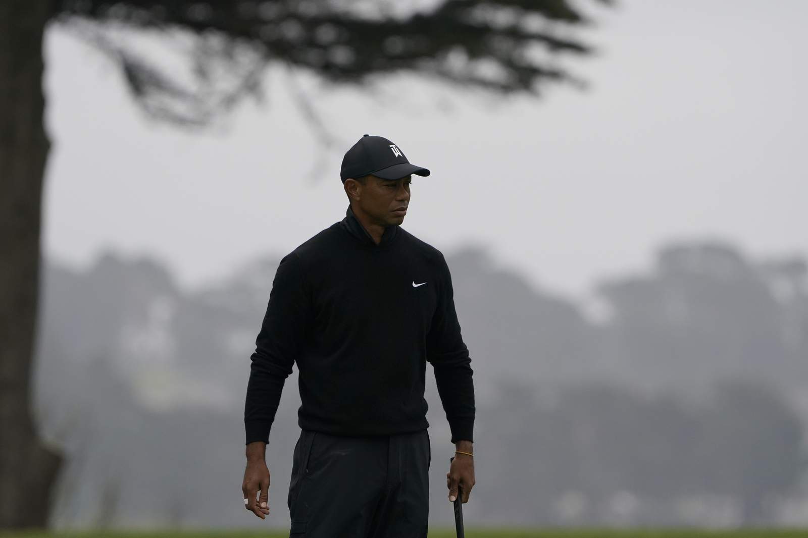 The Latest: PGA Championship begins in chill and quiet