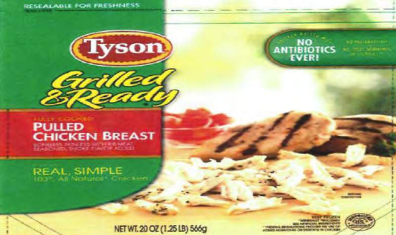 1 listeria death prompts Tyson to recall nearly 8.5 million pounds of chicken, USDA says