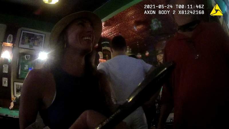 ‘She threw a drink at me:’ Body camera video shows Casey Anthony after Florida bar altercation