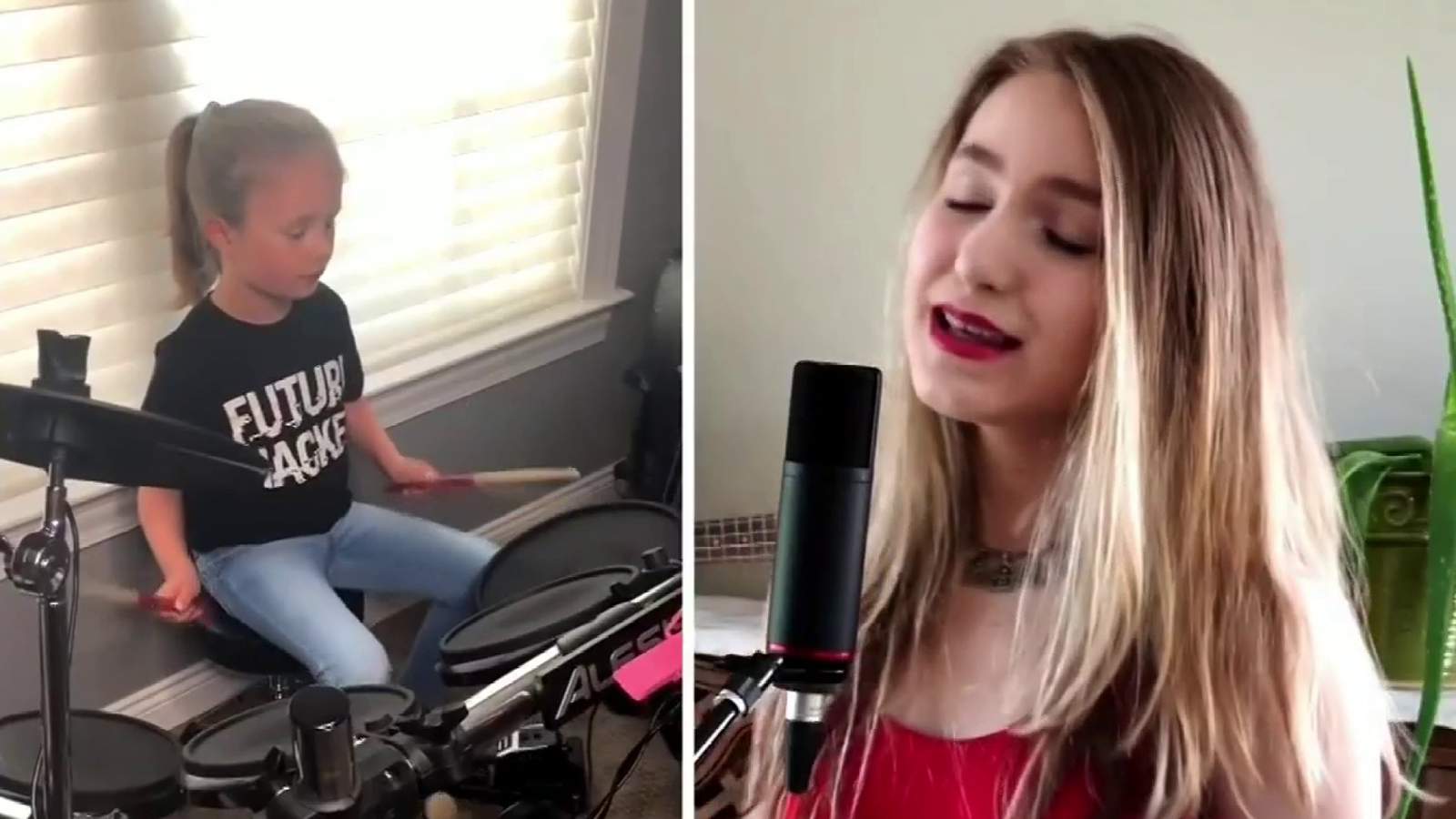 These students rock together, while apart, in a one-of-a-kind performance